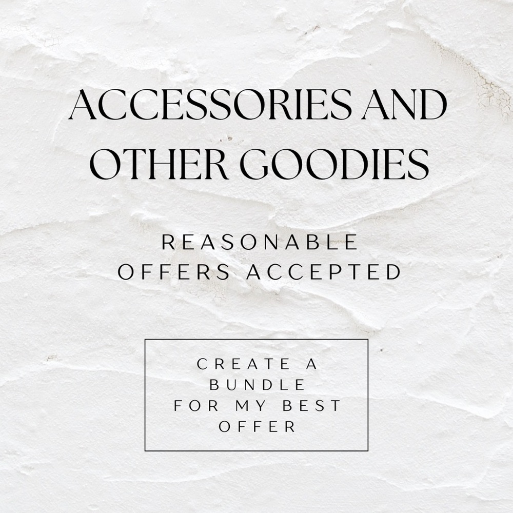 Accessories and Other Goodies
